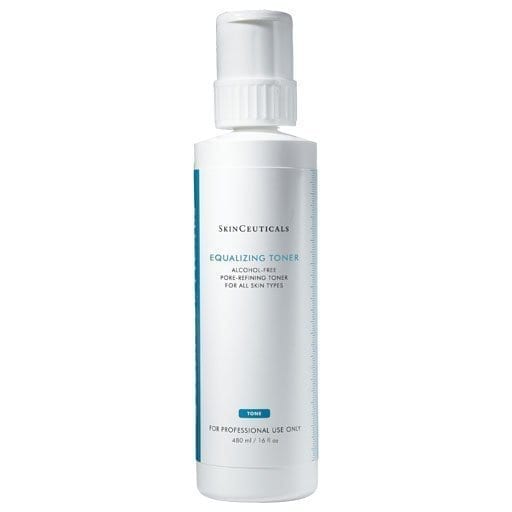 Formulated for all skin types, Equalizing Toner is an alcohol-free toner that helps balance, refresh, and restore the skin’s protective pH mantle while removing residue.